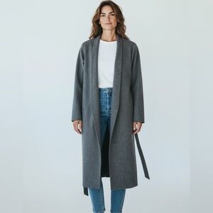 Just Female Gray Wool Blend Coat size XS